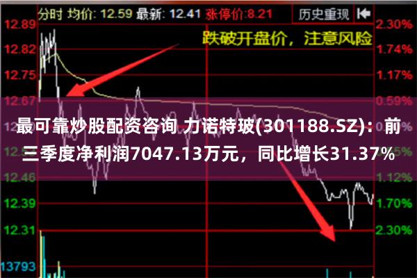 最可靠炒股配资咨询 力诺特玻(301188.SZ)：前三季度净利润7047.13万元，同比增长31.37%