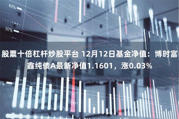 股票十倍杠杆炒股平台 12月12日基金净值：博时富鑫纯债A最新净值1.1601，涨0.03%