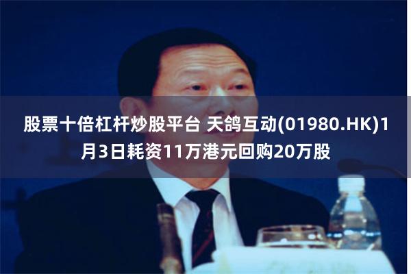 股票十倍杠杆炒股平台 天鸽互动(01980.HK)1月3日耗资11万港元回购20万股